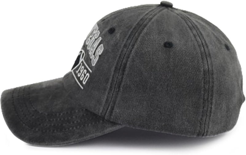 Terojnkl Embroidered City Football Hat for Men Women, Adjustable Unisex Cotton Fans Baseball Cap - Image 3